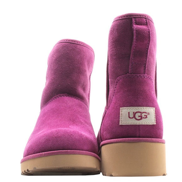 UGG Ankle Boots in Magenta and Gray - Picture 2 of 7